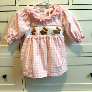 Sweet Peach - Smock Bunny Dress - Perfect Condition!
